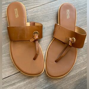 Michael Kors tan sandals